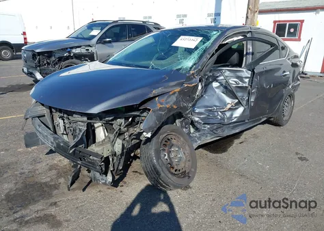 2015 Nissan Sentra S/Sv/Sr/Sl z USA, uszkodzony, nr VIN 3N1AB7APXFL655963